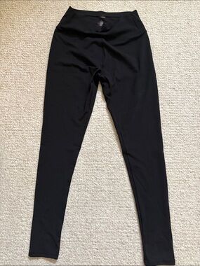 CopperFit Black Stretch Leggings, Size L